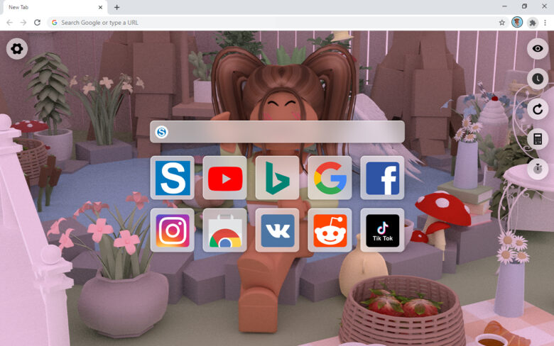 Aesthetic Roblox HD Wallpaper New Tab - CaWallpaper